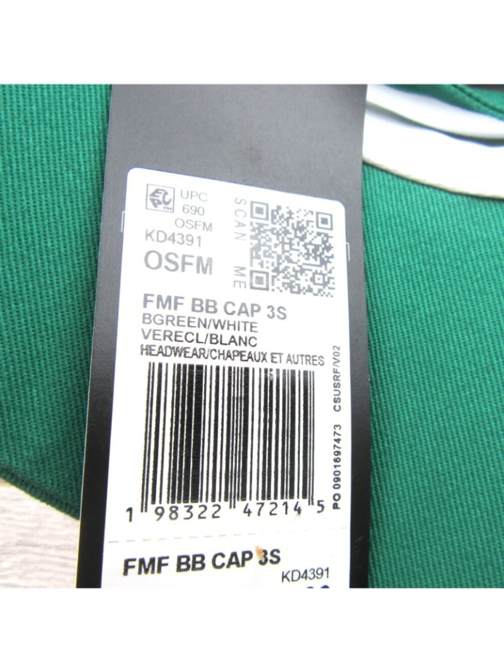 Adidas 3 Stripes Mexico 26 Baseball Cap Hat Men's Adjustable Strapback Green NEW - Picture 14 of 15